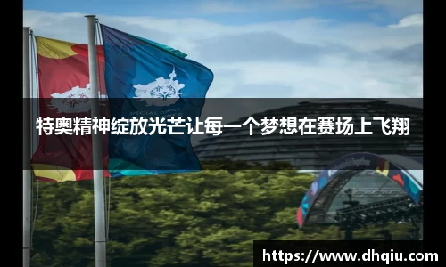 特奥精神绽放光芒让每一个梦想在赛场上飞翔