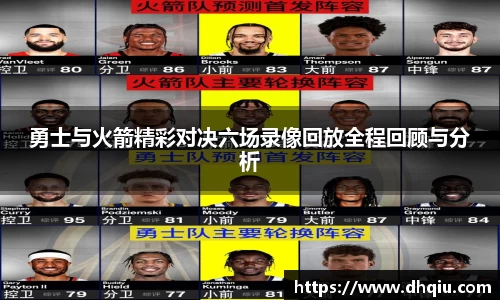 勇士与火箭精彩对决六场录像回放全程回顾与分析